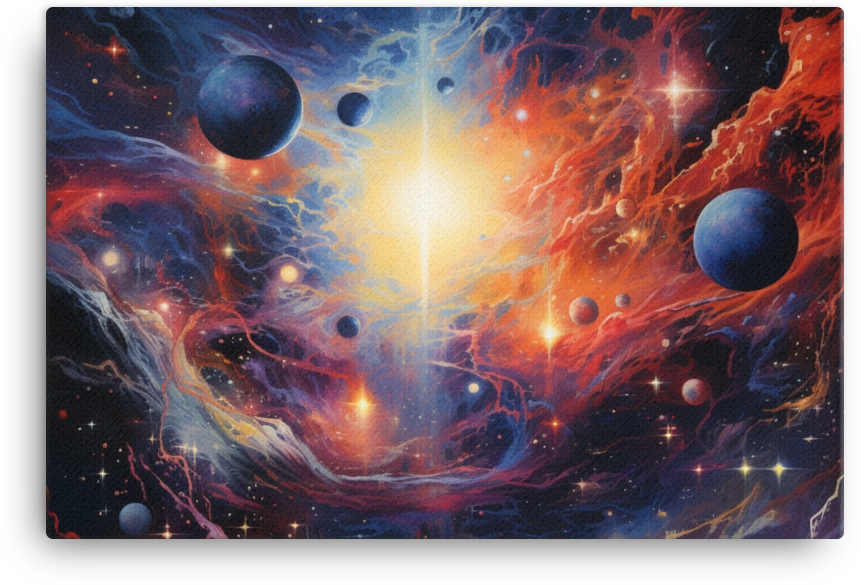 Cosmic Symphony Art Print