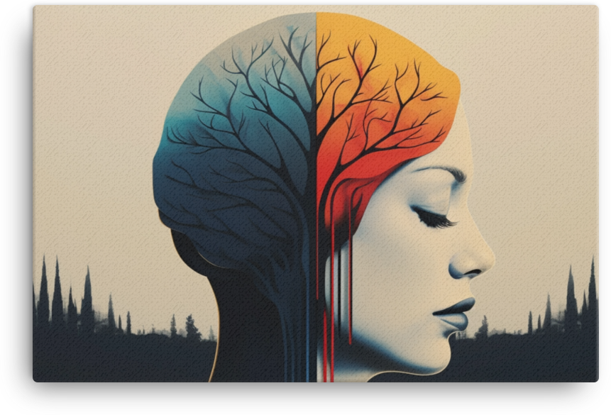 Seasons of Thought Canvas Art