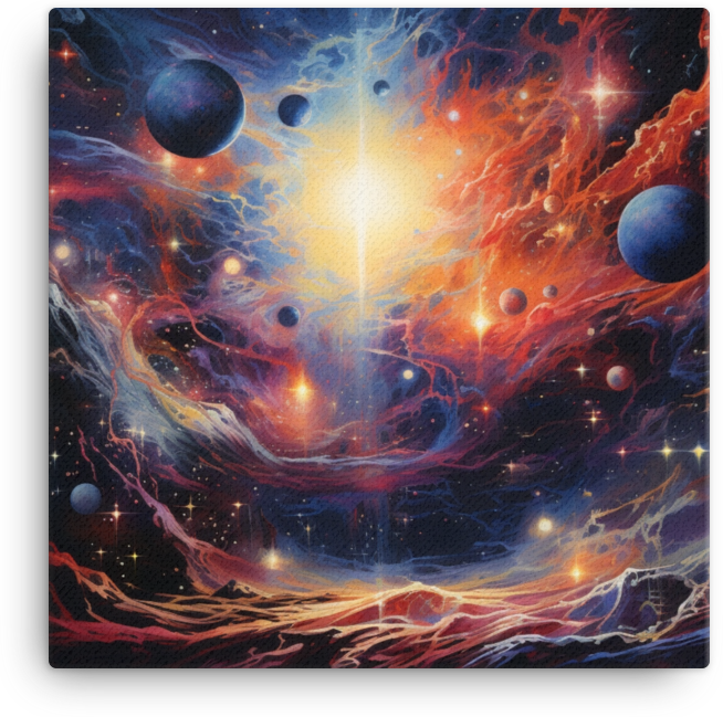 Cosmic Symphony Art Print