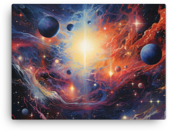 Cosmic Symphony Art Print