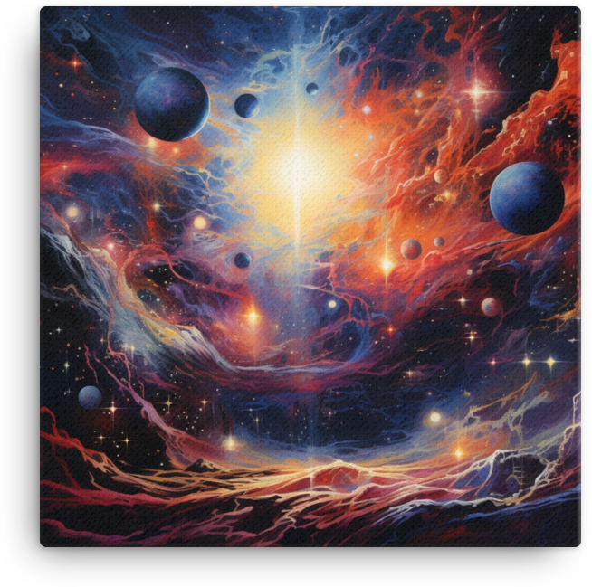 Cosmic Symphony Art Print
