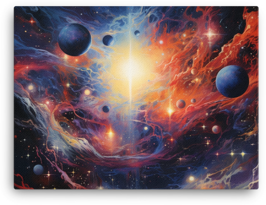 Cosmic Symphony Art Print