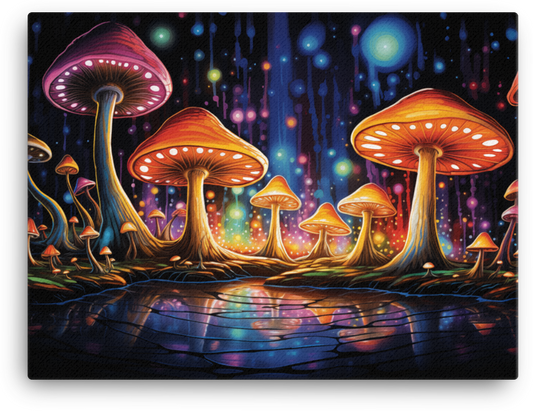 Interstellar Mushroom Rhapsody Canvas
