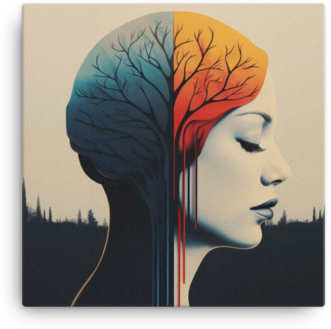 Seasons of Thought Canvas Art