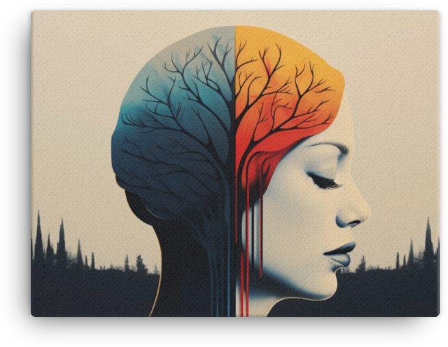 Seasons of Thought Canvas Art