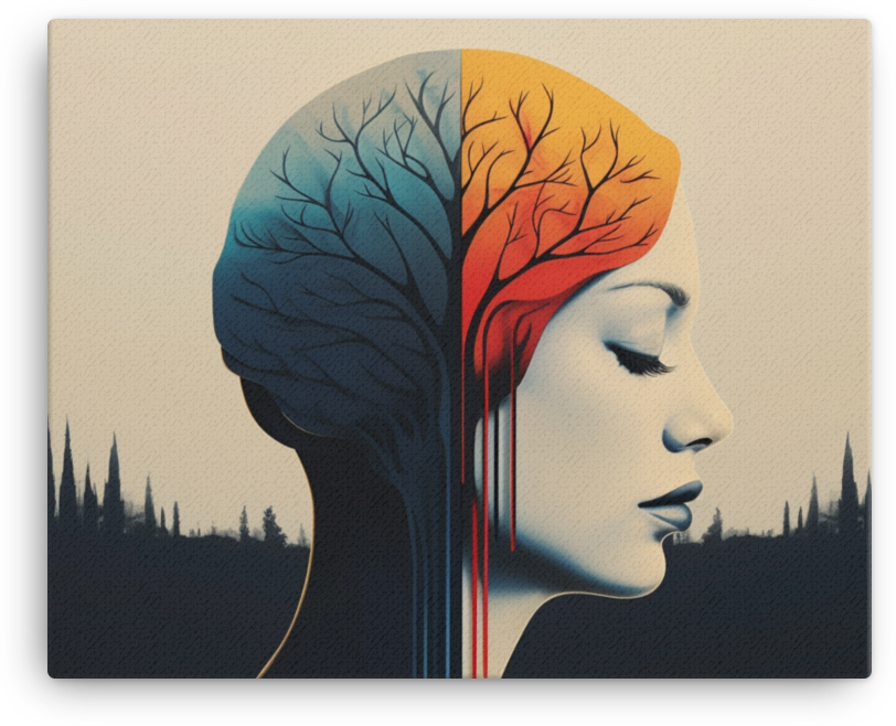 Seasons of Thought Canvas Art
