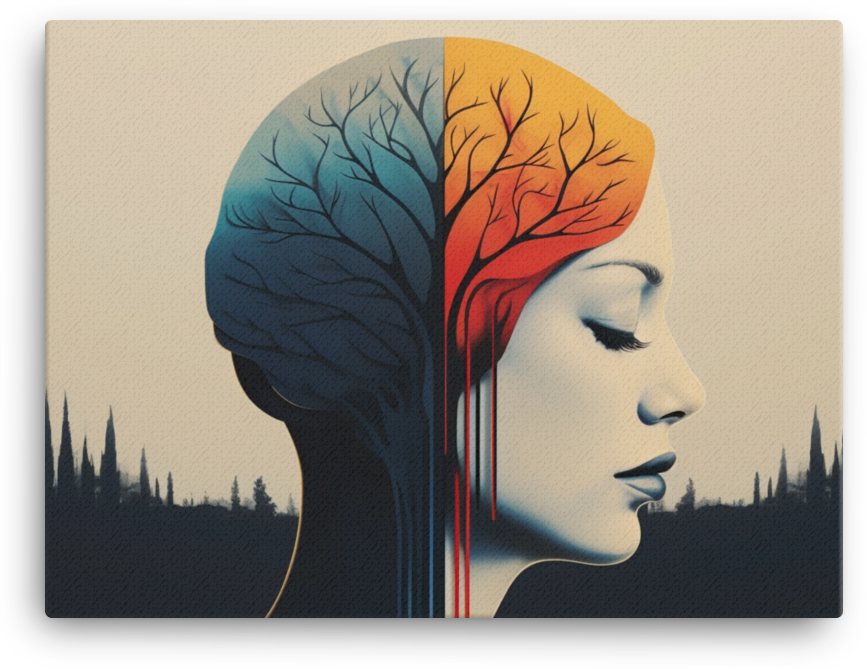 Seasons of Thought Canvas Art
